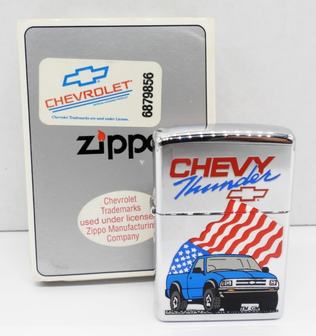1999 SEALED CHEVY THUNDER ZIPPO LIGHTER (1 of 3)