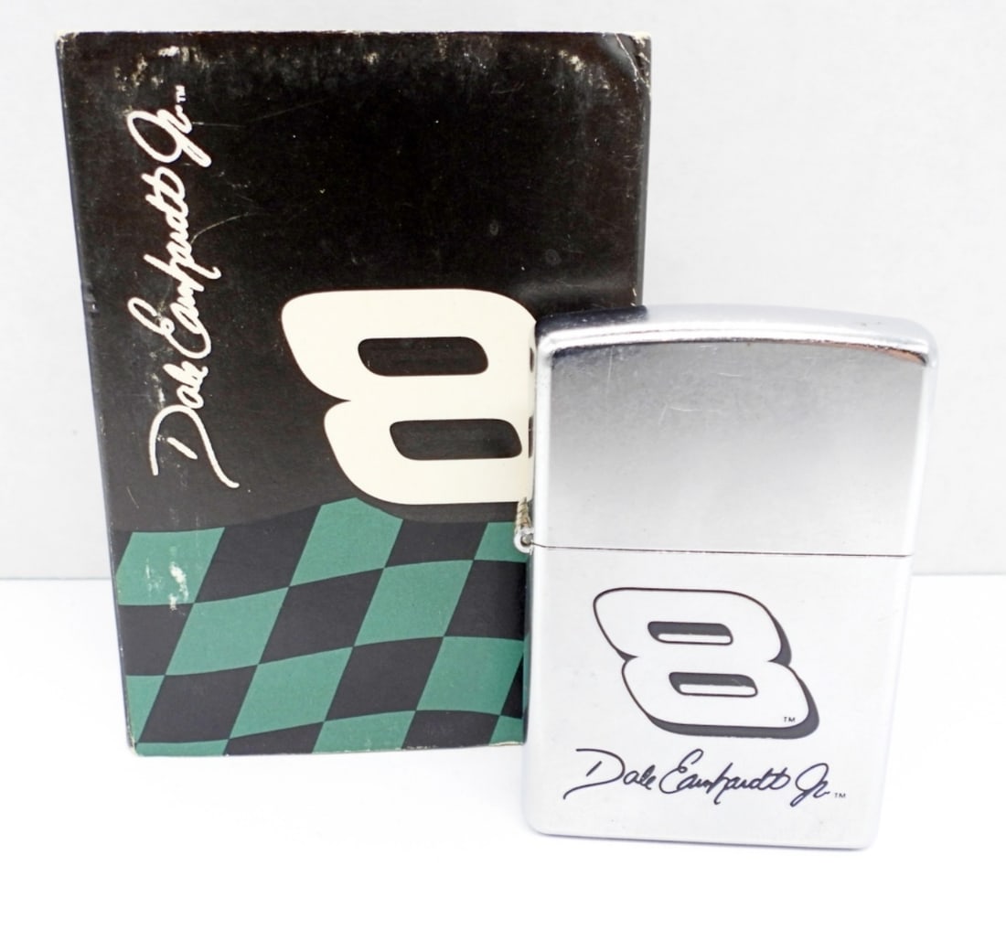 2002 SEALED #8 DALE EARNHARDT JR ZIPPO LIGHTER (1 of 3)