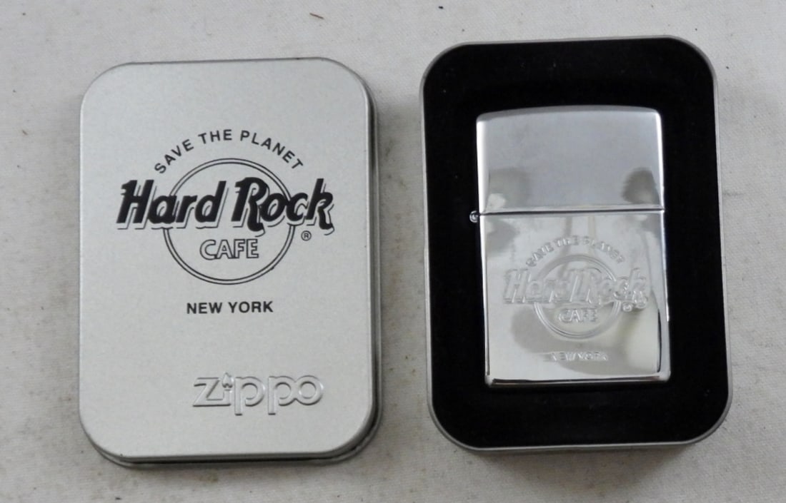 200 SEALED HARD ROCK CAF? NEW YORK ZIPPO LIGHTER (1 of 3)
