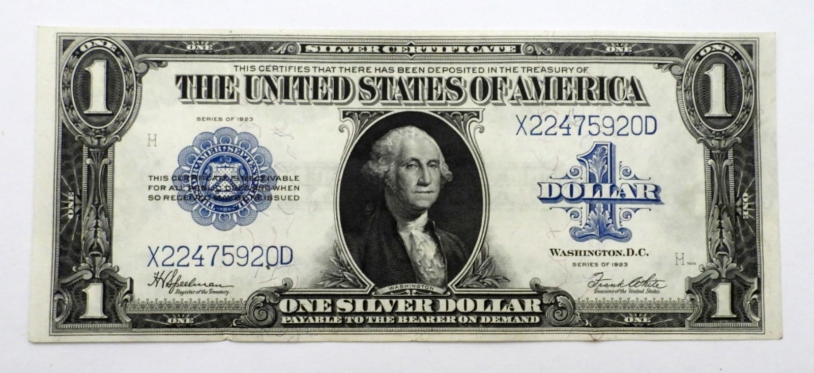 1923 $1 SILVER CERTIFICATE (1 of 2)
