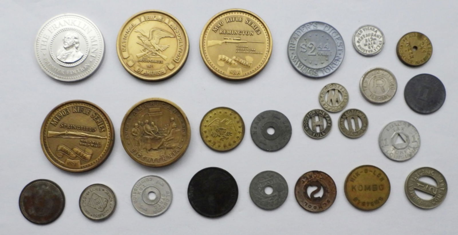MEDALLION / TOKENS & FOREIGN COIN LOT (1 of 3)