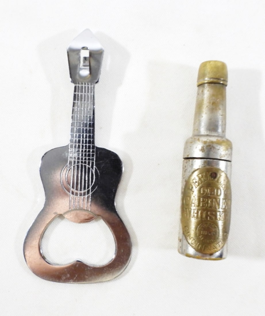 OLD CABINET WHISKEY CORK SCREW plus (1 of 2)