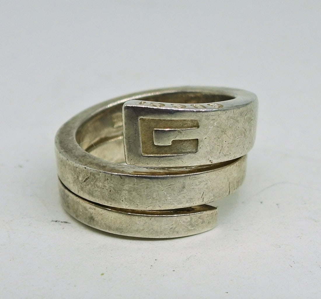 Sterling GUCCI Ring (1 of 4)