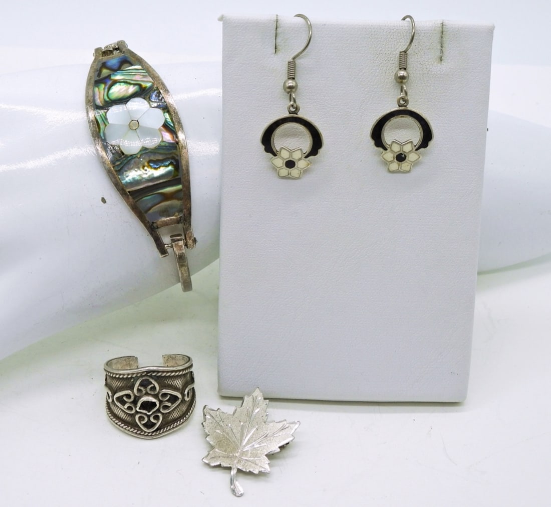 Vintage Sterling Set of 4 (1 of 4)