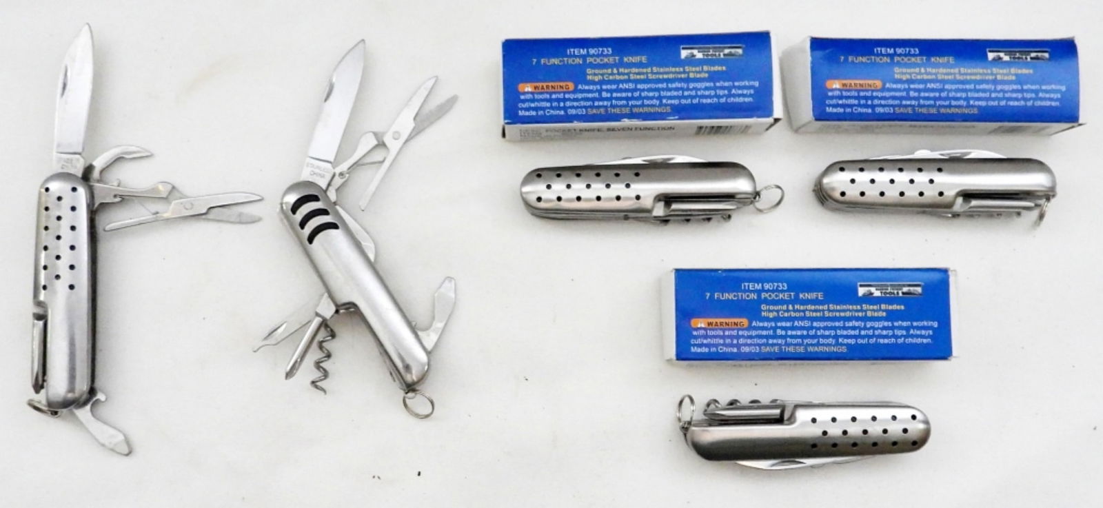 (5) 7-FUNCTION POCKET KNIVES (1 of 2)