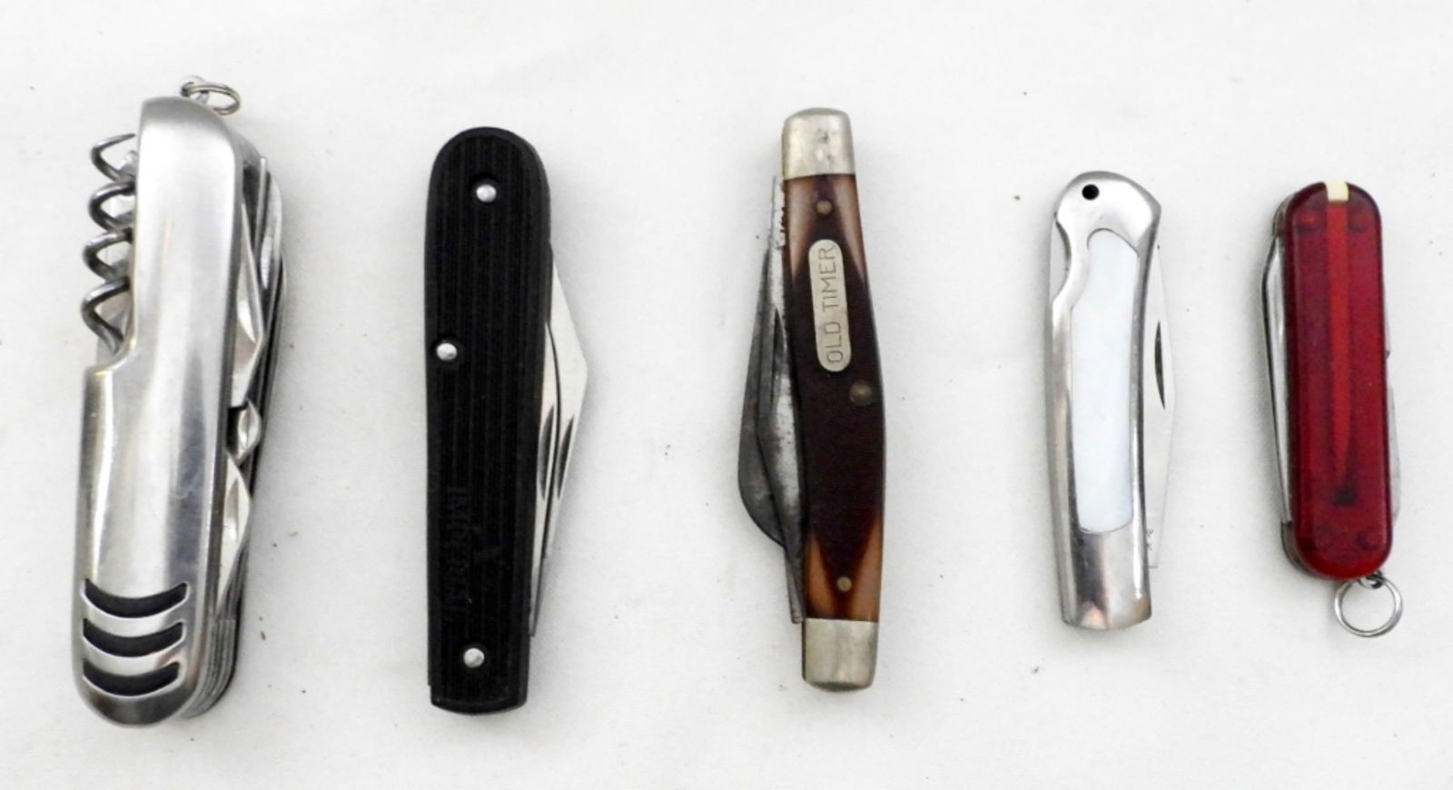 (5) VINTAGE FOLDING POCKET KNIVES (1 of 2)