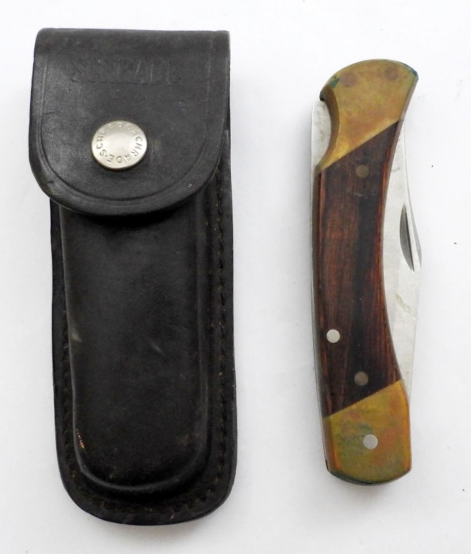 SCHRADE USA LB7 LOCK BACK KNIFE (1 of 4)