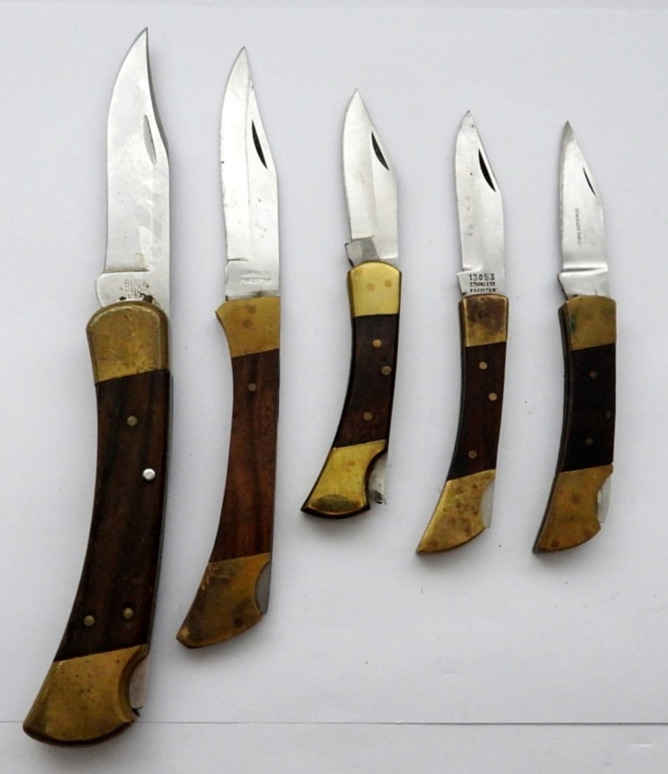 BUCK 110 LOCKBACK plus (4) LOCKBACK (1 of 2)