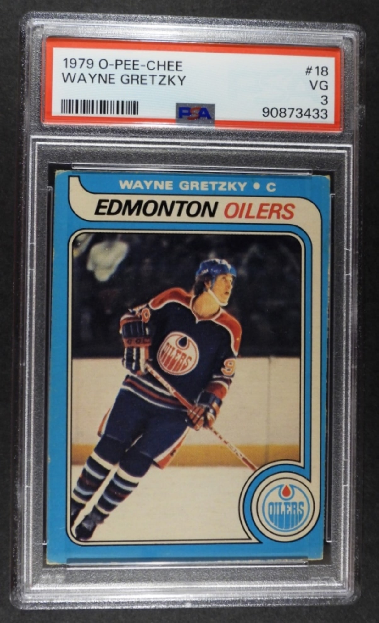 1979 O-PEE-CHEE #18 WAYNE GRETZKY PSA: PSA 3 - ROOKIE