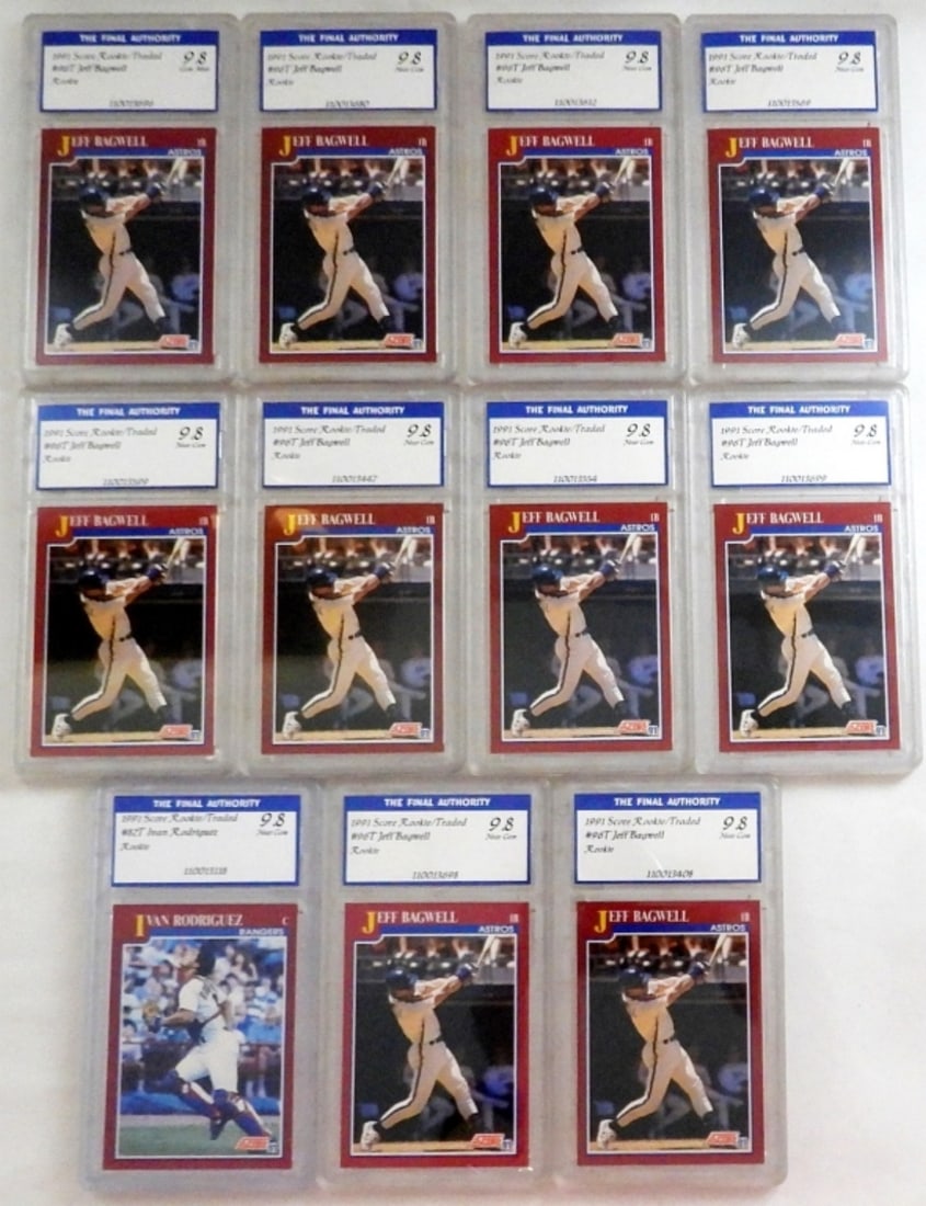 (11) 1991 SCORE TRADED BAGWELL ROOKIE (1 of 2)