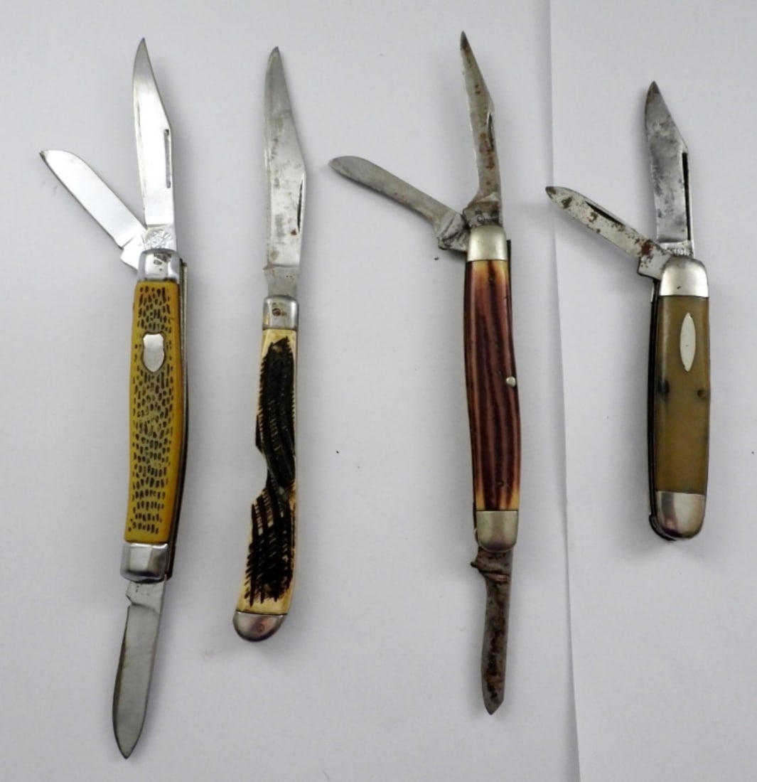 (4) VINTAGE POCKET KNIVES (1 of 2)
