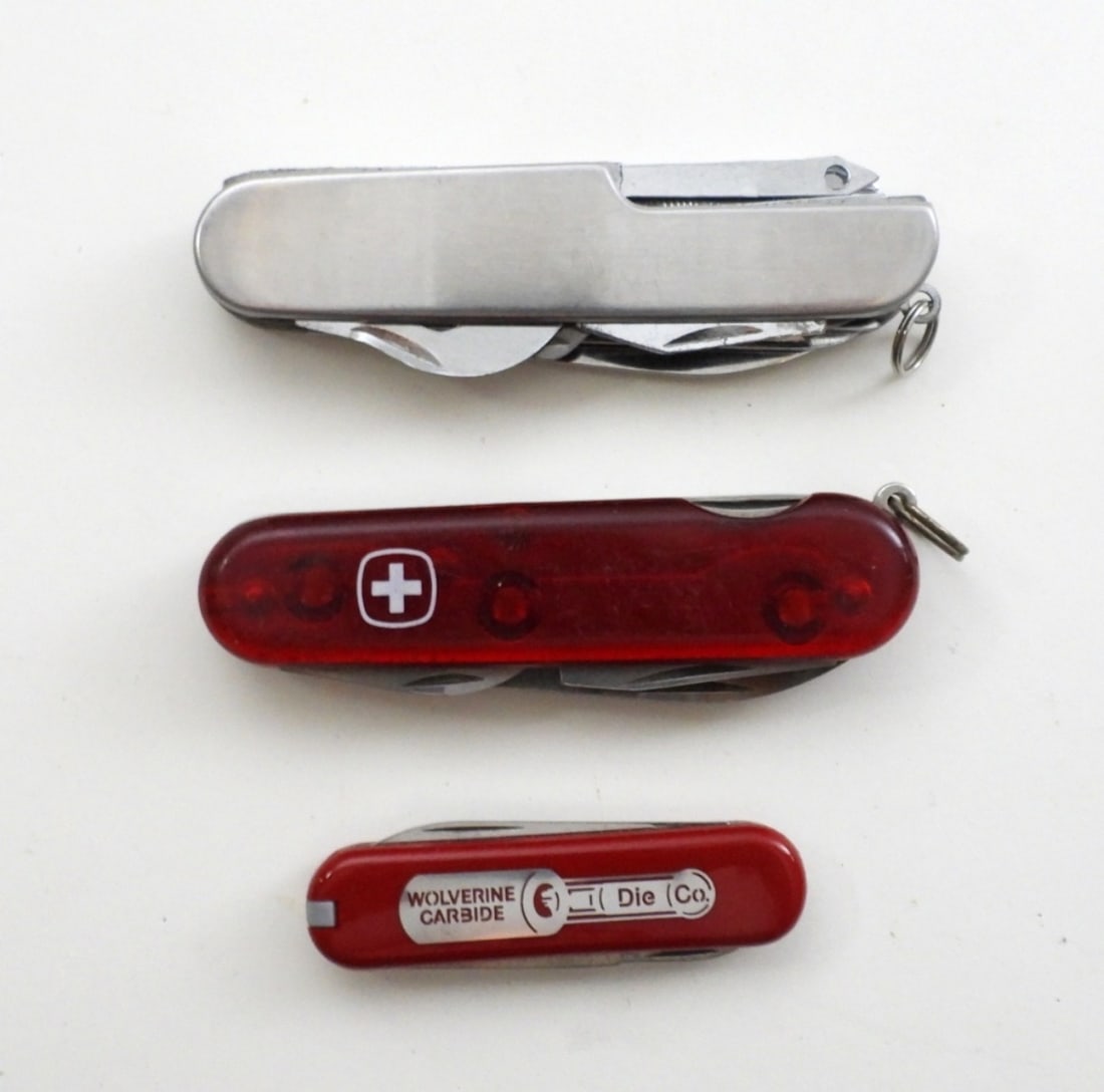 (3) MULTI-TOOL SURVIVAL KNIFE LOT (1 of 2)