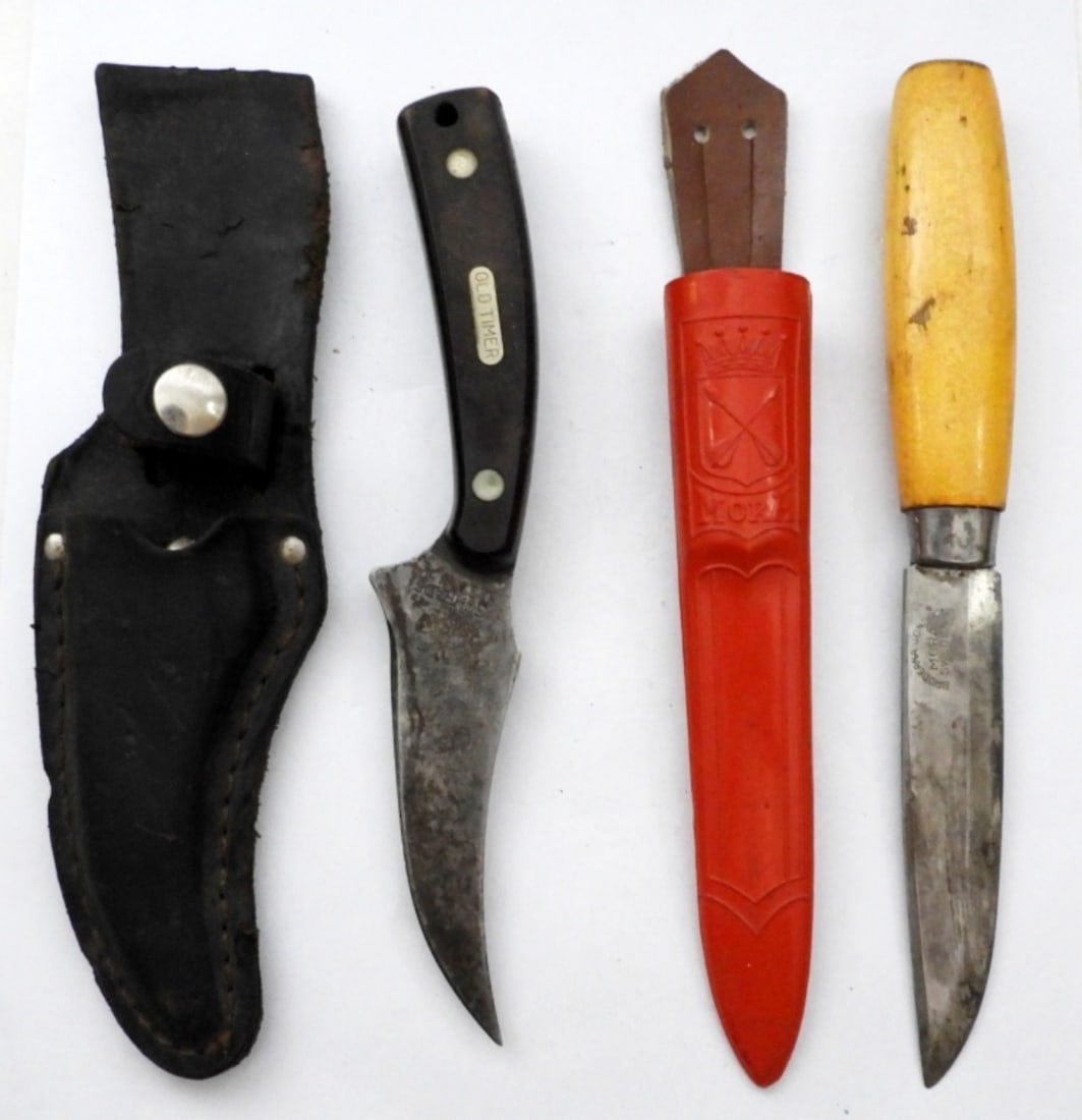 MORA SWEEDEN KNIFE & OLD TIMER KNIFE (1 of 3)