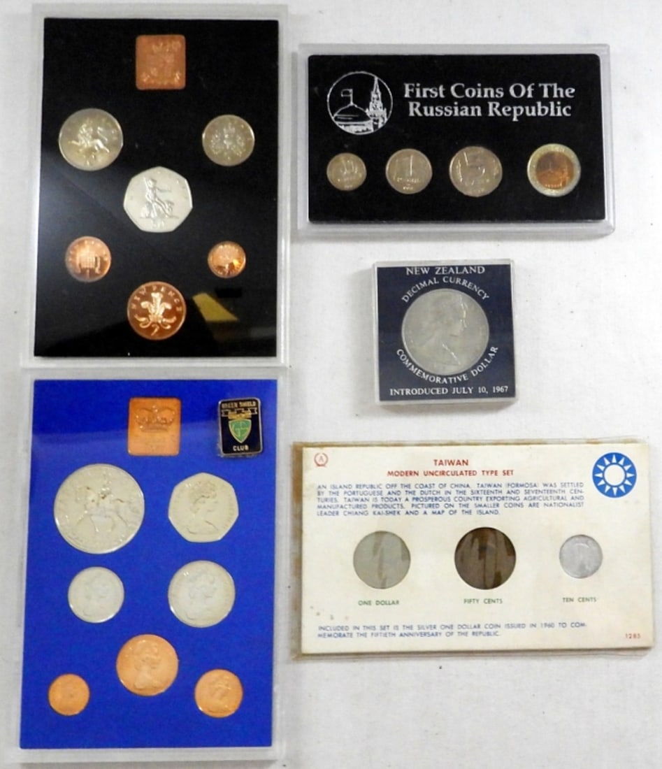 FOREIGN COIN LOT - 1st COINS of RUSSIAN (1 of 2)