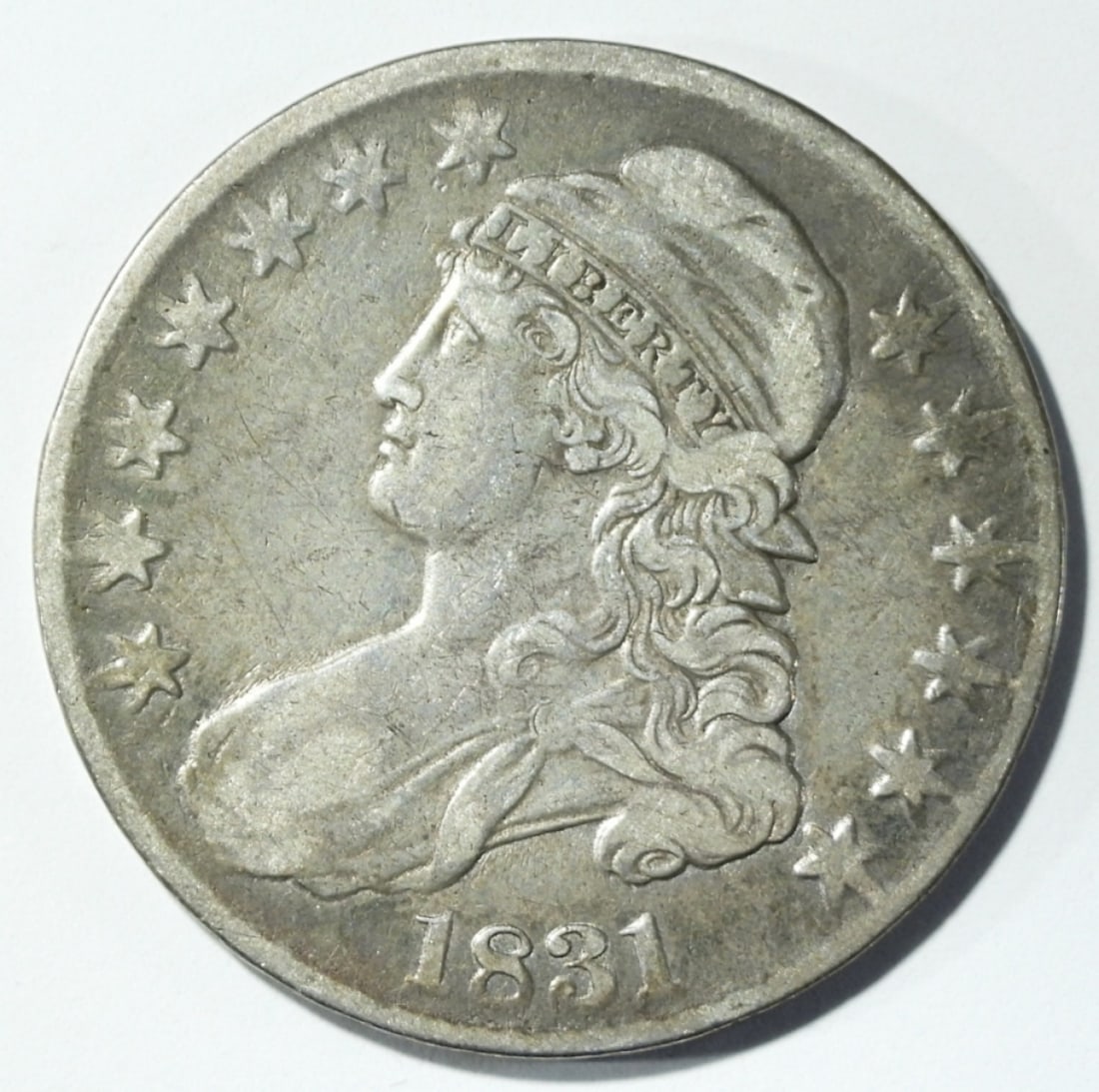 1831 CAPPED BUST HALF VG (1 of 2)