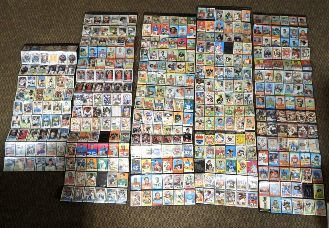 over 300 SPORTS CARDS in WALL DISPLAY's (1 of 9)