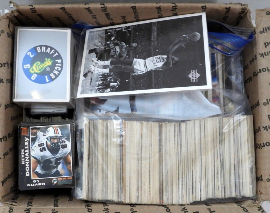 MEDIUM FLAT RATE BOX FULL of SPORTS (1 of 4)