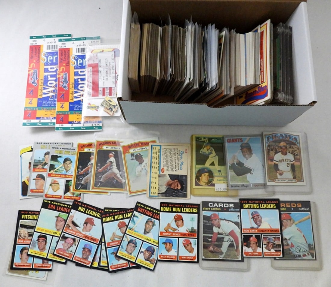 1970s BASEBALL STAR CARDS & MORE (1 of 4)