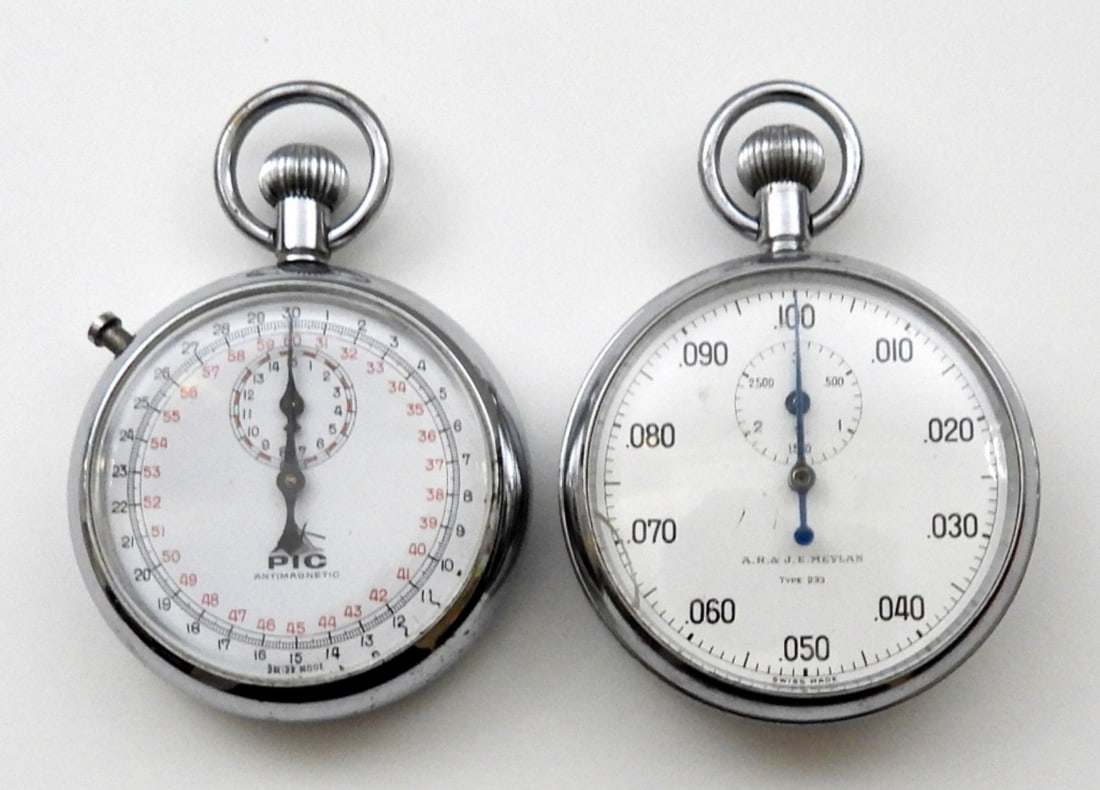 (2) STOP WATCHES - WORKING CONDITION (1 of 5)