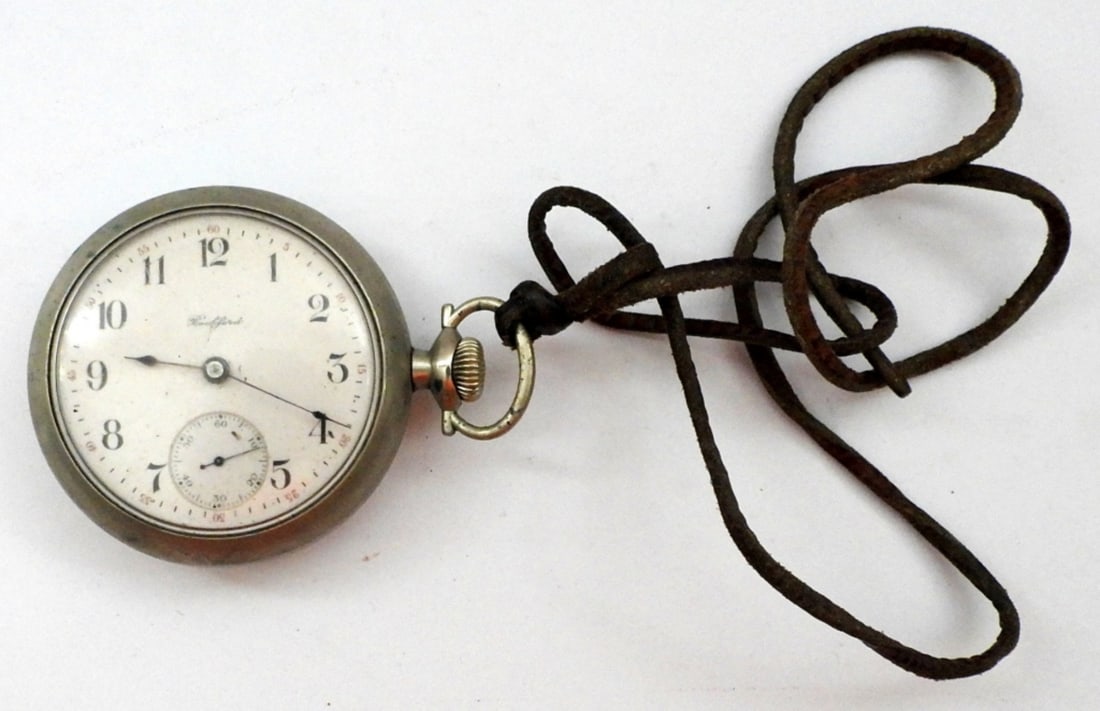 ANTIQUE ROCKFORD POCKET WATCH (1 of 4)