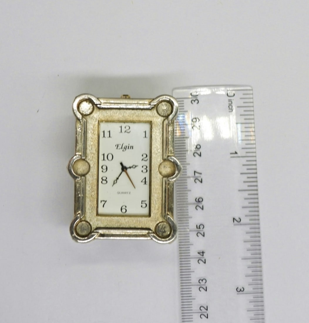 ELGIN POOL TABLE CLOCK (1 of 5)