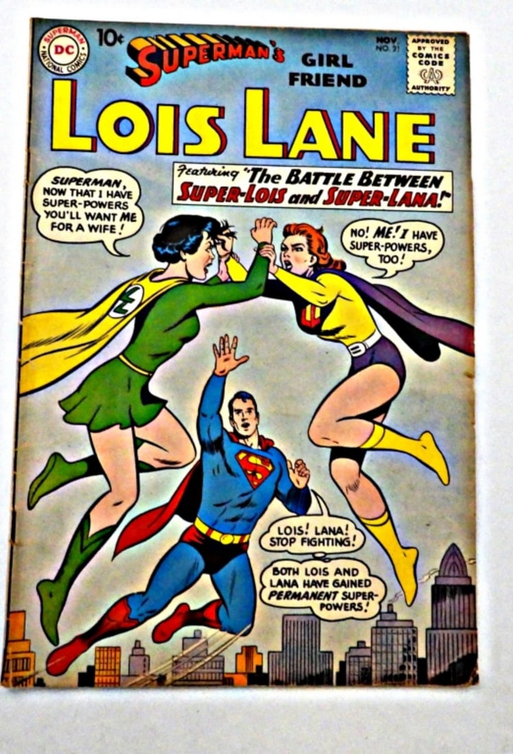 DC SUPERMAN'S GIRLFRIEND LOIS LANE #21 (1 of 2)