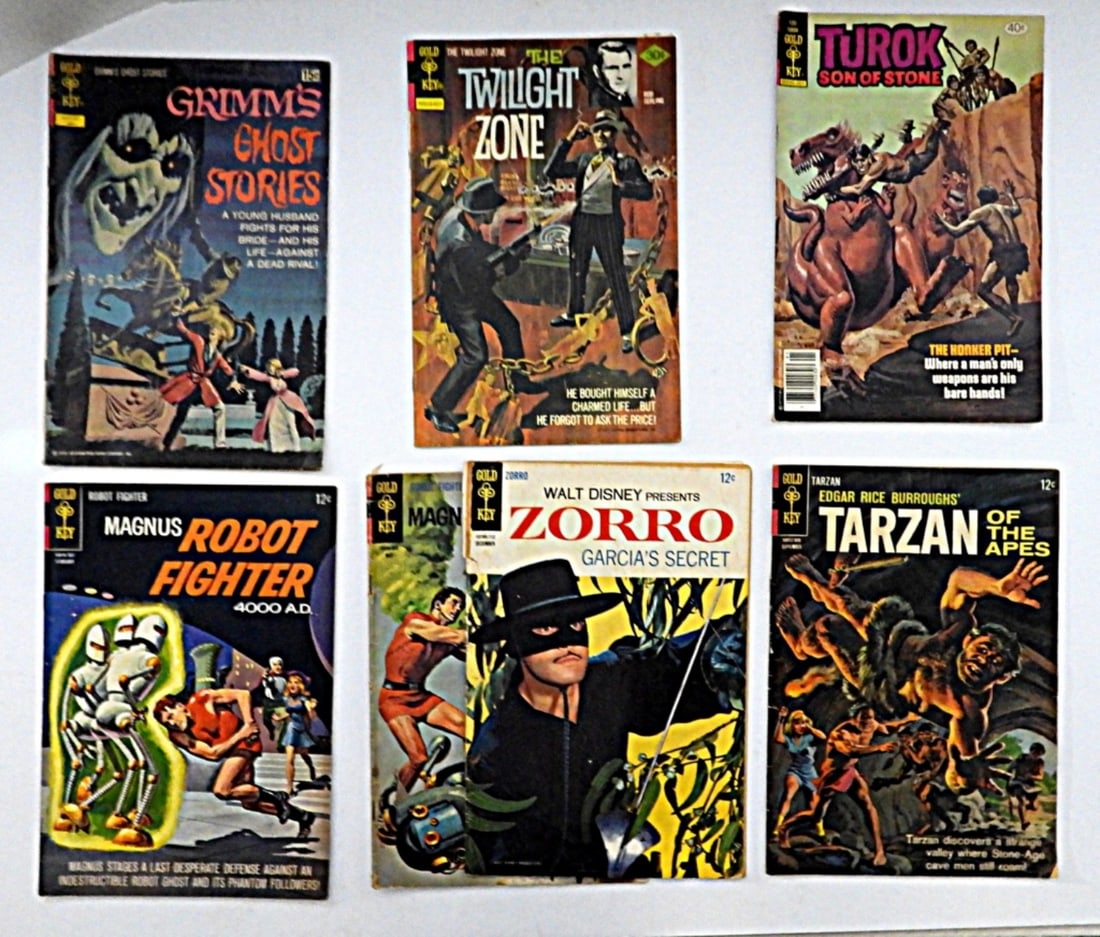 (7) VINTAGE GOLD KEY COMICS - GREAT MIX (1 of 2)