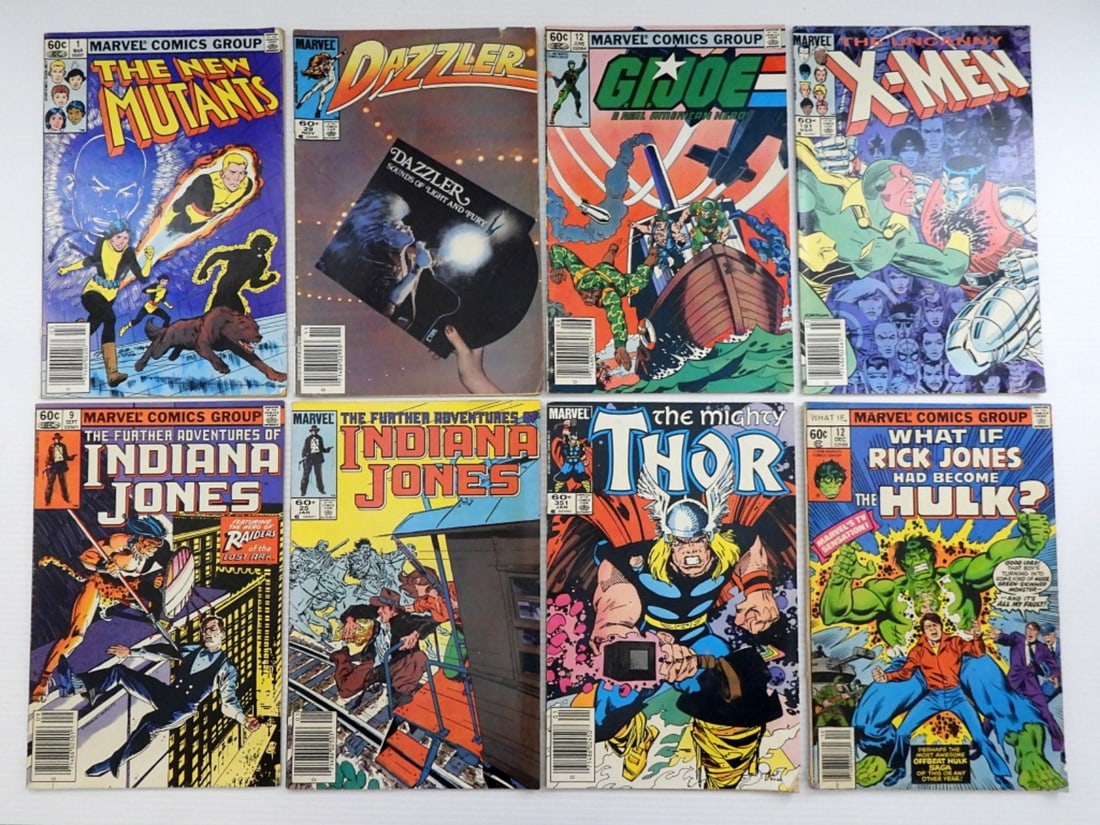 (8) MARVEL 60c COVER ISSUES #1 MUTANTS! (1 of 2)