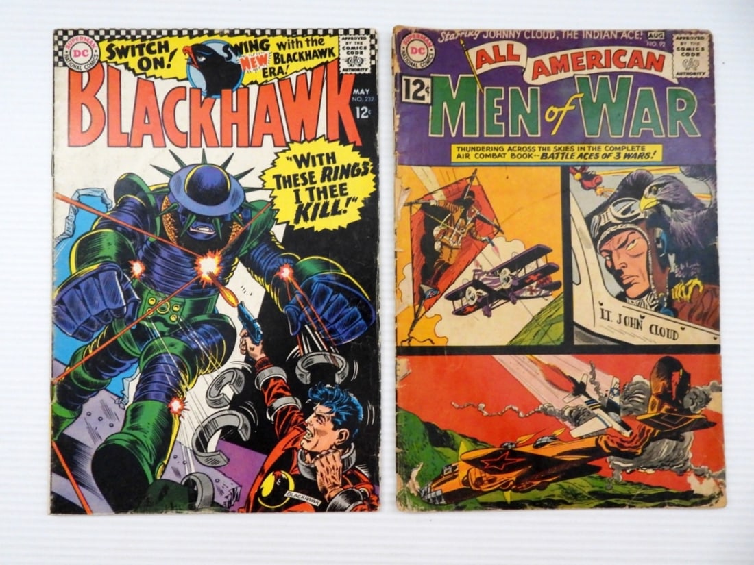 (2) VINTAGE DC COMICS - MEN OF WAR (1 of 2)