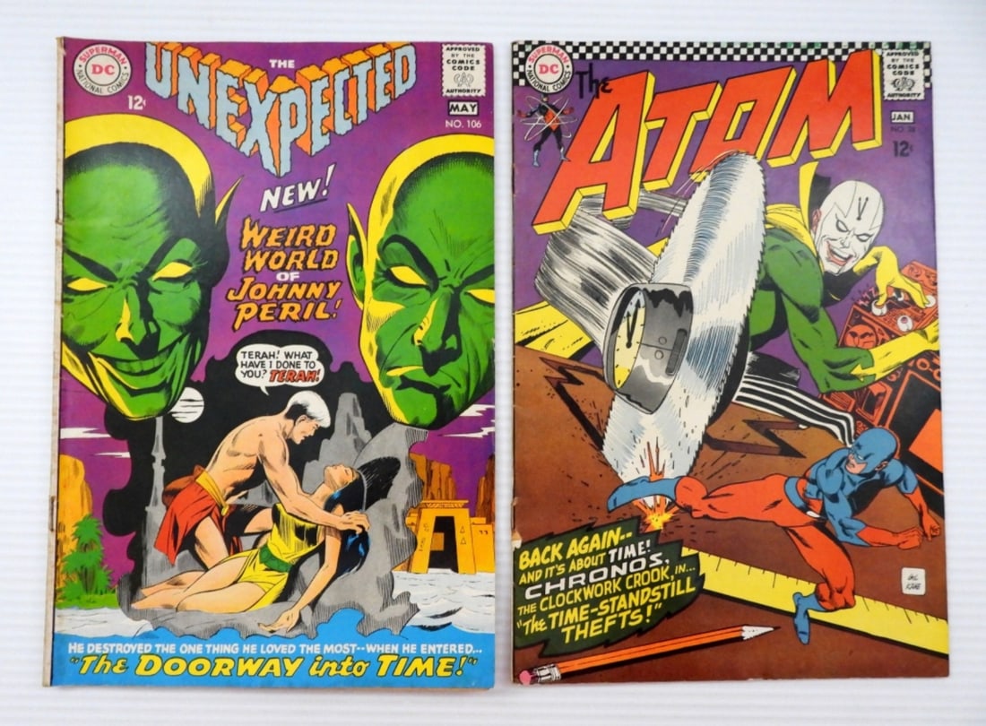 (2) VINTAGE DC COMICS - THE ATOM & MORE (1 of 2)