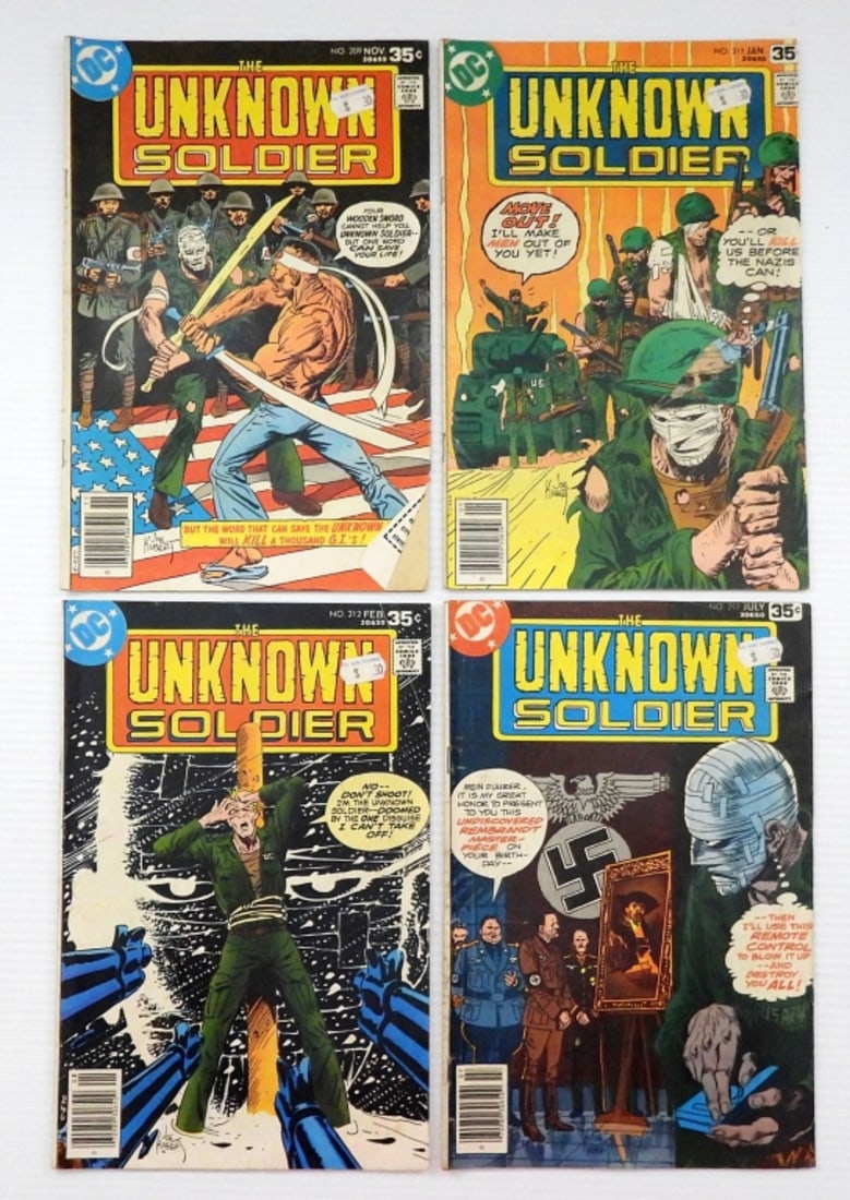 (4) DC COMICS THE UNKNOWN SOLDIER (1 of 2)