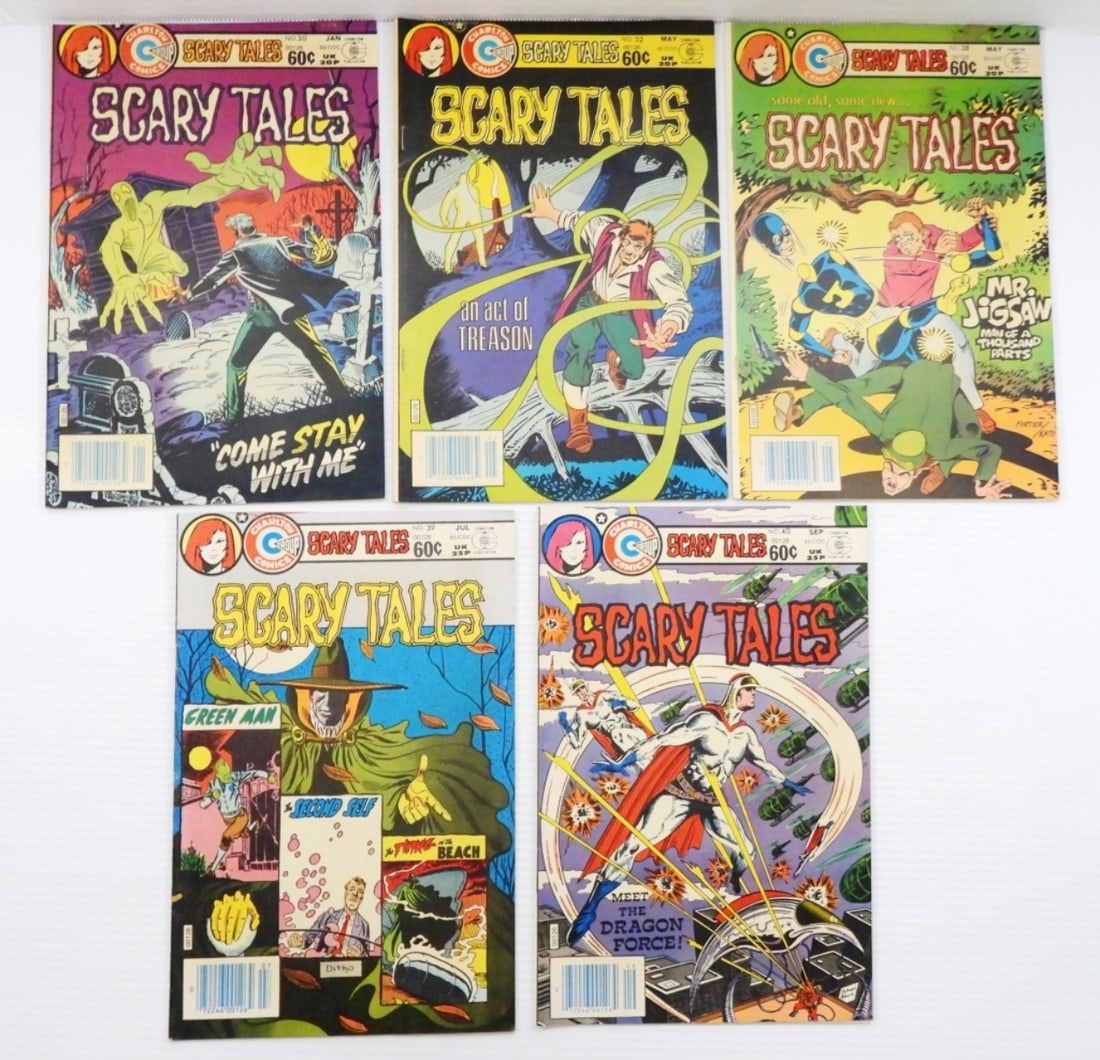 (5) Charlton Comics SCARY TALES (1 of 3)