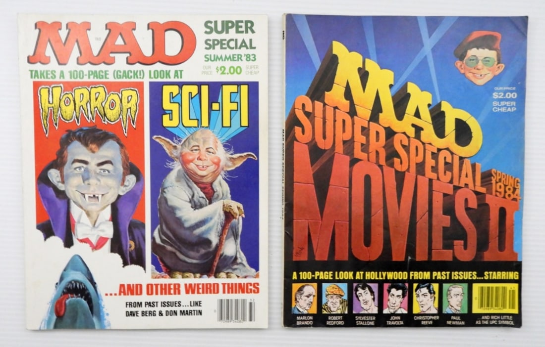 (2)1983 & 1984 MAD MAGAZINES (1 of 2)