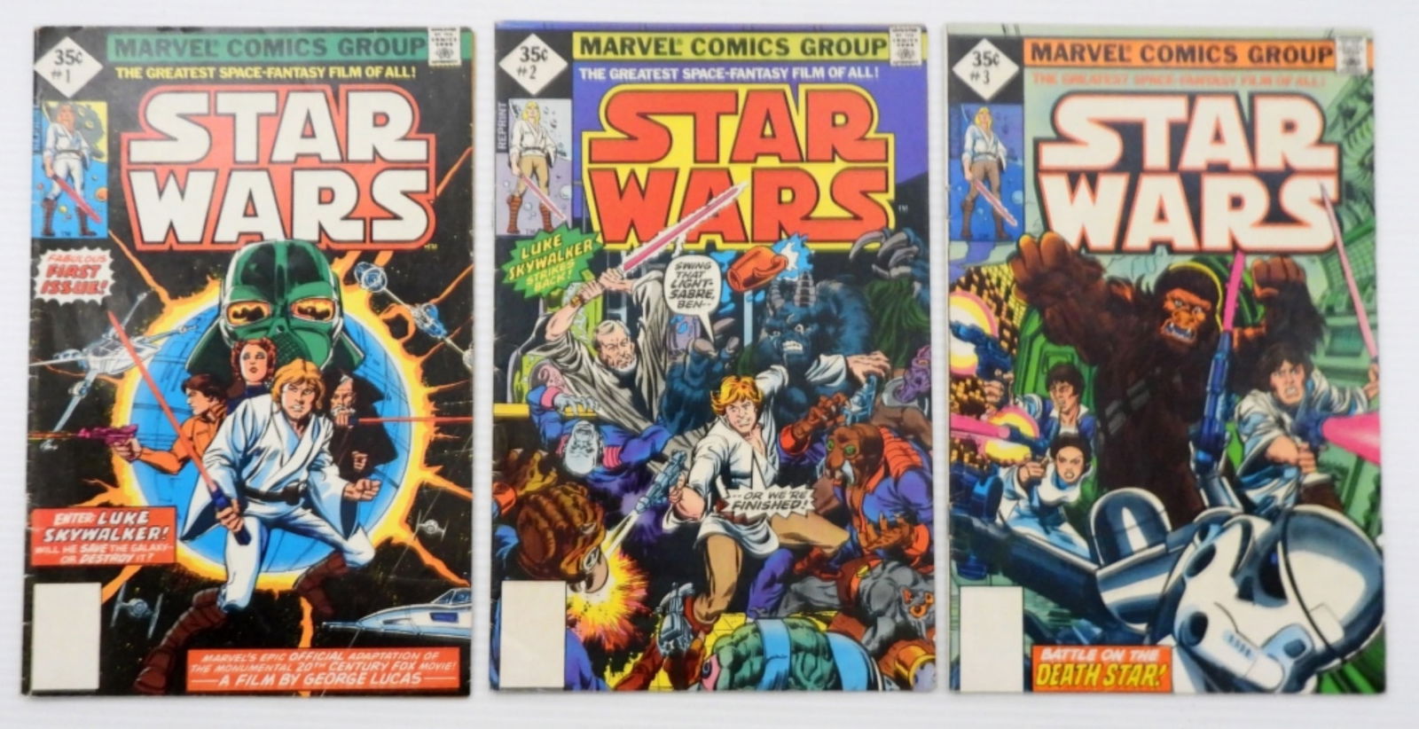 MARVEL COMICS STAR WARS ISSUES 1-3 (1 of 3)