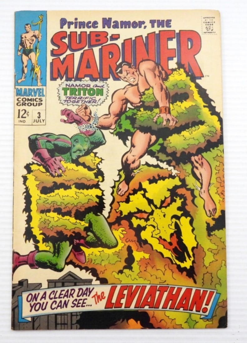 SUB-MARINER #3 MARVEL 1968 (1 of 2)