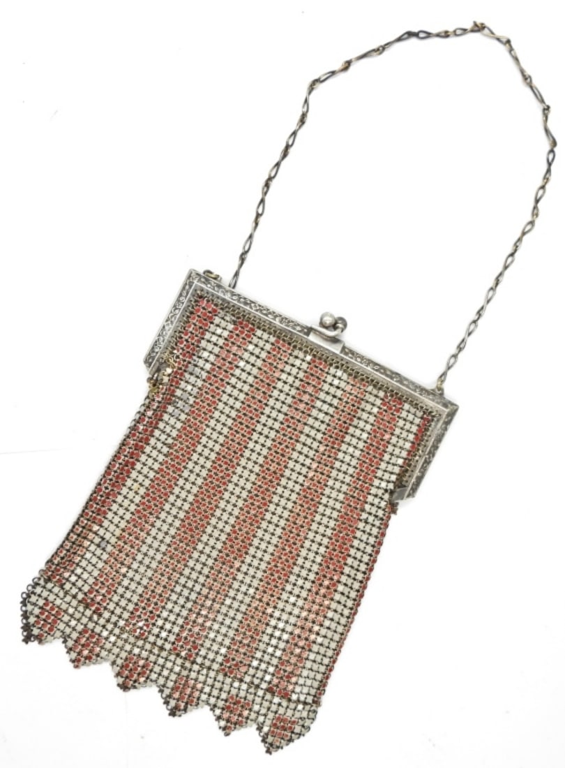 VINTAGE MESH FLAPPER PURSE (1 of 5)