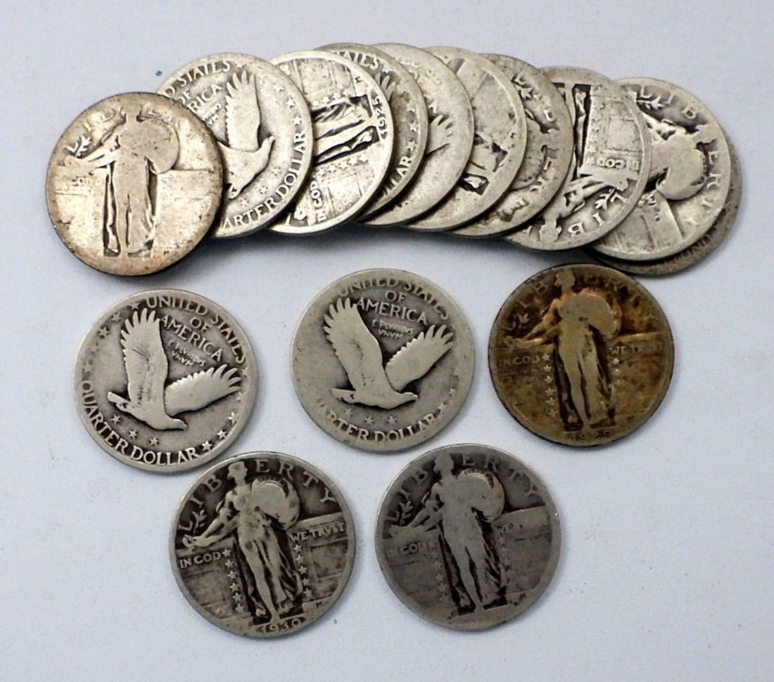 15-STANDING LIBERTY QUARTERS (1 of 2)
