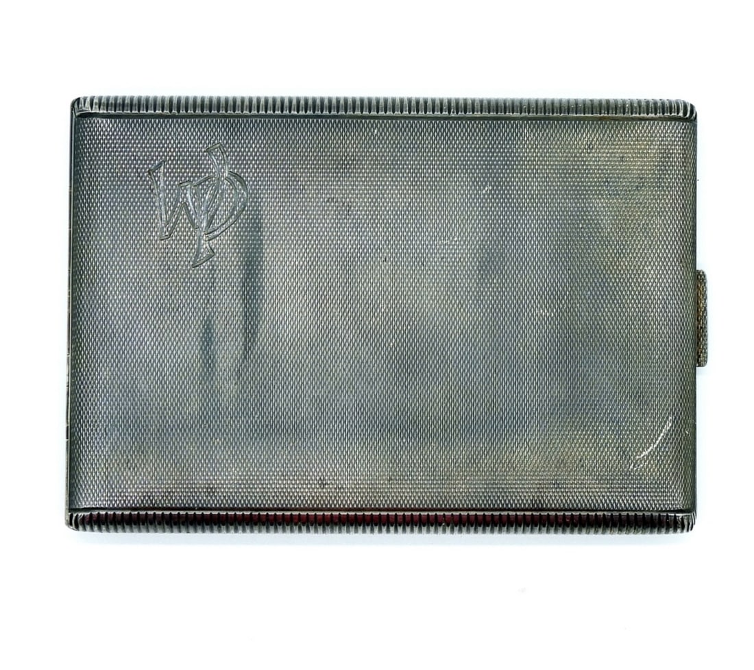 VINTAGE TEXTURED CIGARETTE CASE 925 (1 of 4)