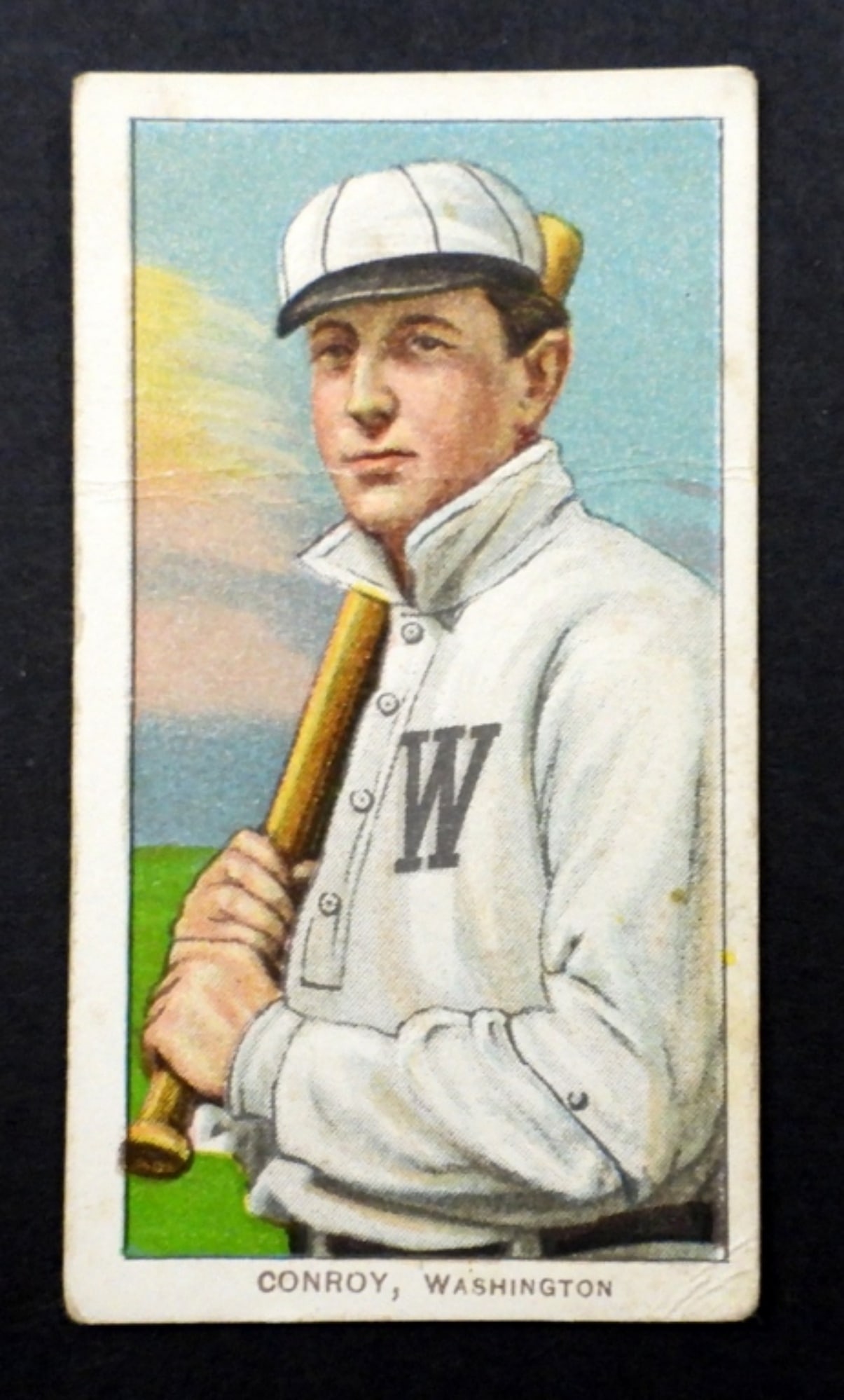 1909-11 T206 WID CONROY with BAT: VG+