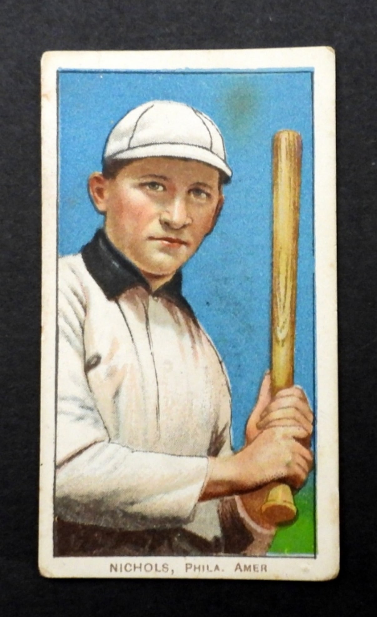 1909-11 T206 HARRY SIMON NICHOLLS BAT: VGEX