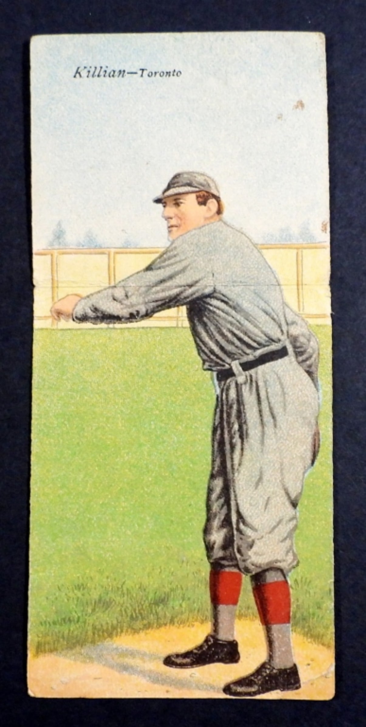 1911 T201 KILLIAN / FITZPATRICK MECCA: CIGARETTE DOUBLE FOLDERS - VG-VGEX