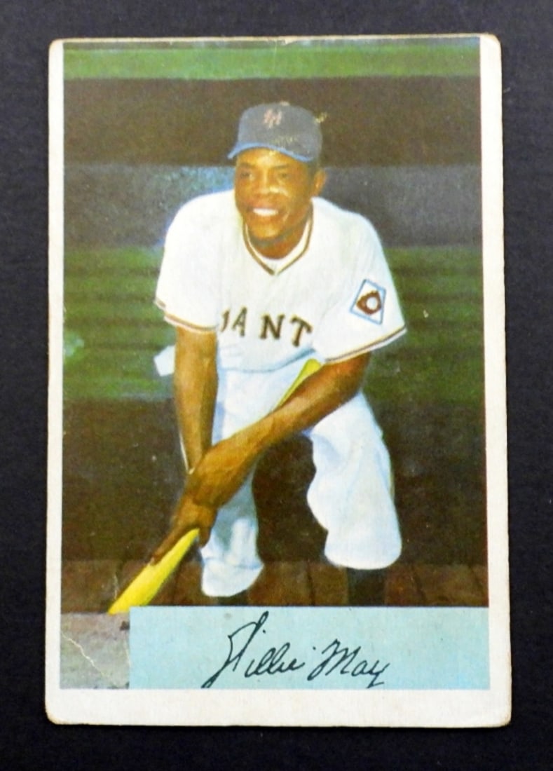 1954 BOWMAN #89 WILLIE MAYS (1 of 2)