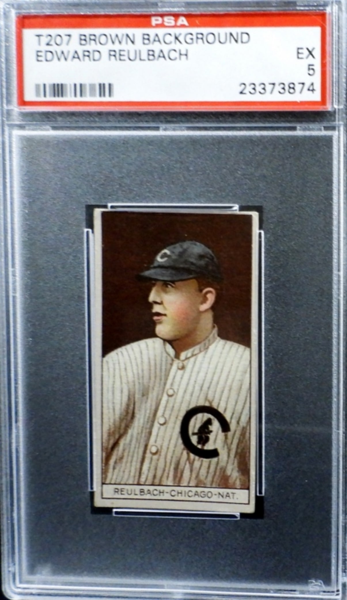 T207 BROWN BACKGROUND REULBACH PSA 5 (1 of 2)
