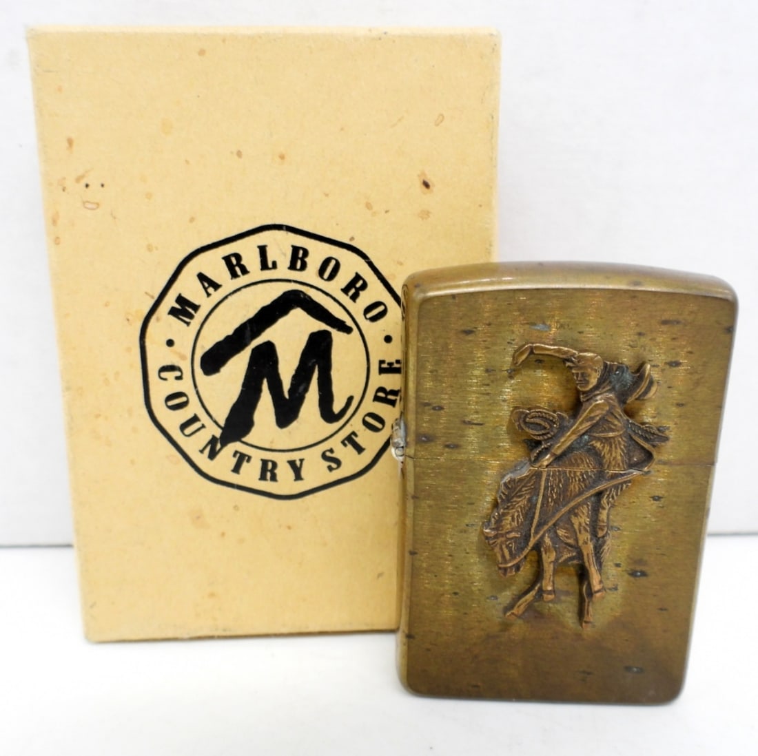 1994 UNFIRED BRONCO RIDER ZIPPO (1 of 5)