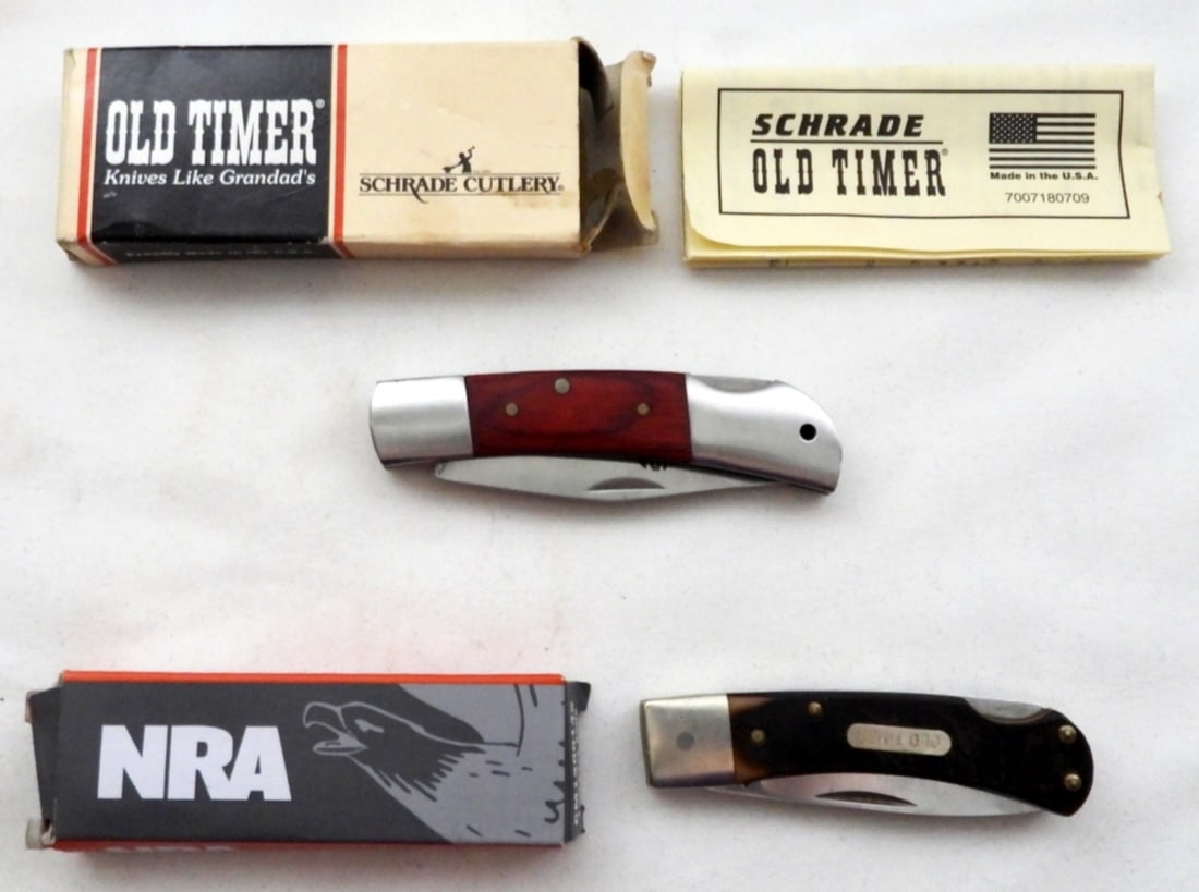 (2) FOLDING POCKET KNIVES - ORIG BOXES (1 of 3)