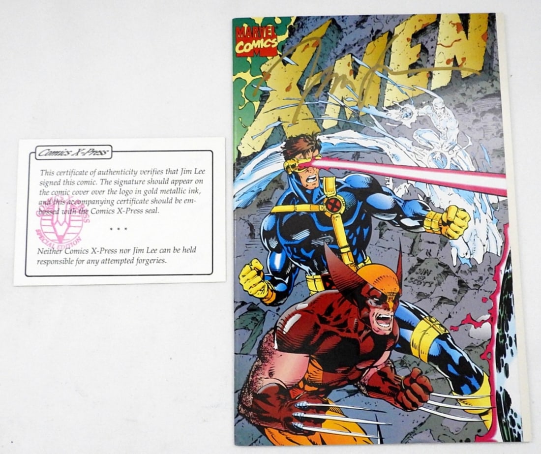 X-MEN WRAP AROUND COVER #1 SIGNED (1 of 6)