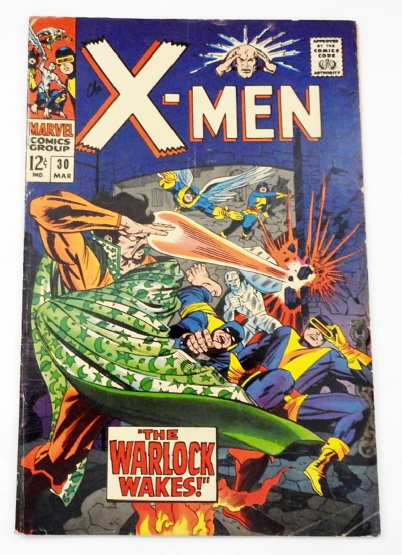 MARVEL THE X-MEN COMIC ISSUE #30 (1967) (1 of 4)