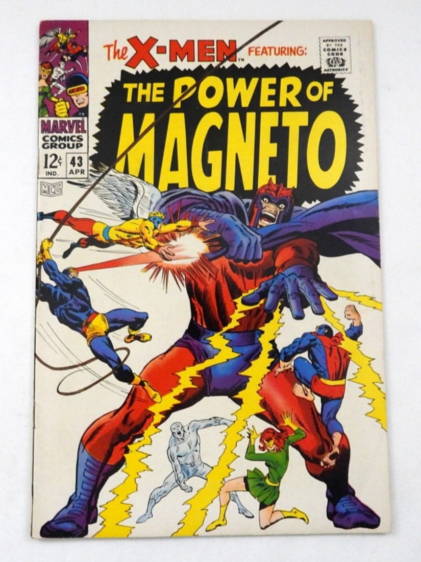 MARVEL THE X-MEN COMIC ISSUE #43 (1968) (1 of 4)