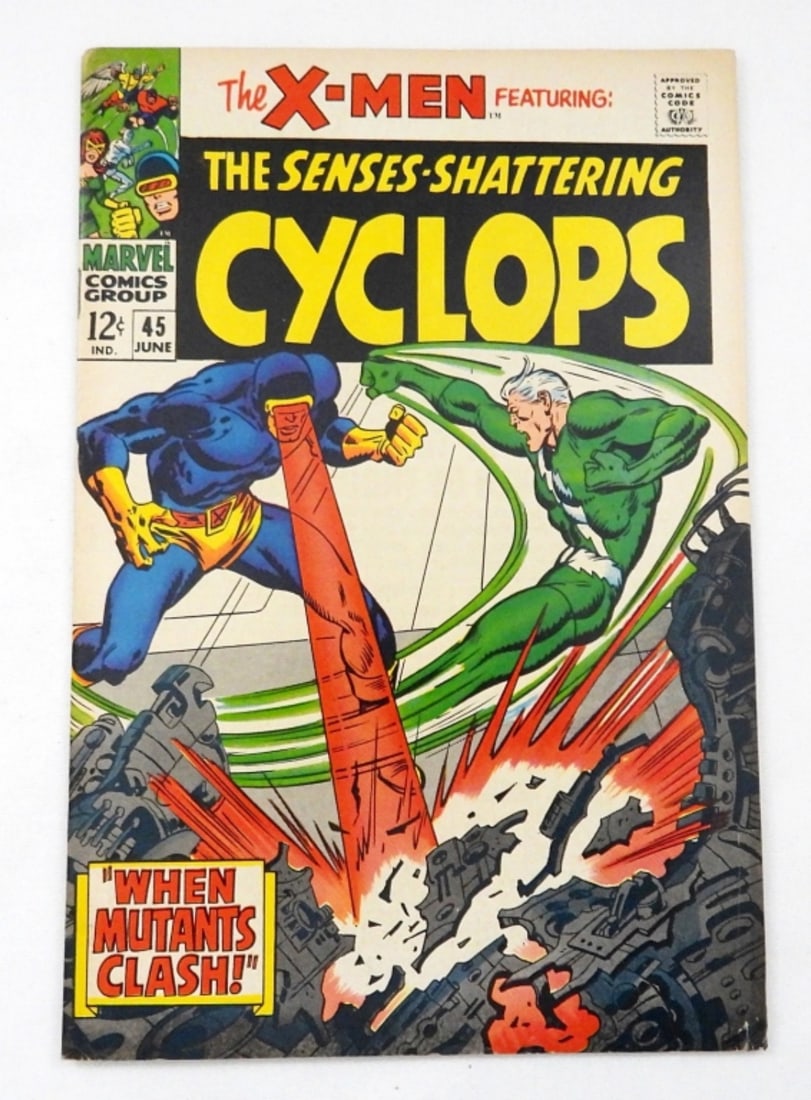 MARVEL THE X-MEN COMIC ISSUE #45 (1968) (1 of 4)