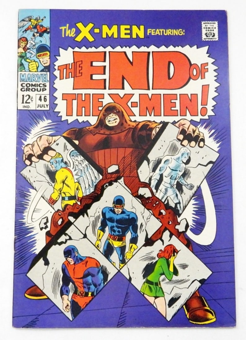 MARVEL THE X-MEN COMIC ISSUE #46 (1968) (1 of 4)